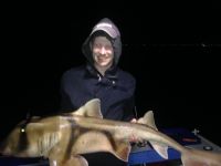 Dave Camp with Port Jackson Shark